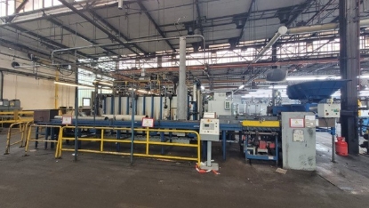Picture of 300kg/h Capacity Continuous Tempering Furnace